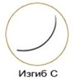 Изгиб ресниц c