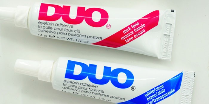 Прозрачный клей для наращивания ресниц DUO, Eyelash Adhesive, Clear-White