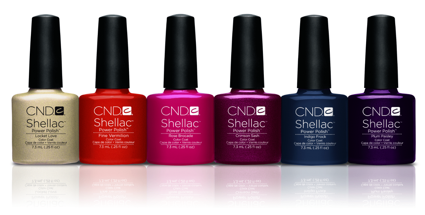 Одна из разновидностей гель-лака CND Shellac.